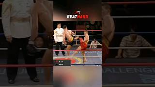 Incredible jumping spinning kick #boxing #muaythai #mma #kickboxing #ko #combatsports #kick #shorts