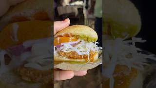 Non Veg Burger 🍔 #shorts #trending #trendingshorts #streetfood #youtubeshorts #foodie #