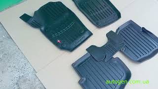 килимки в салон SKODA Fabia (99-07)/ VW Polo (01-09)/SEAT Ibiza (02)/Cordoba (02-) Stingray 3D-Line