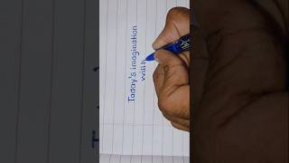 Simple handwriting printed handwriting perfect handwriting #handwriting #art #shorts