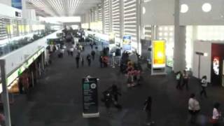 Santa at Mexico City Airport