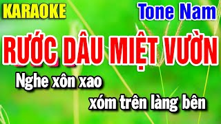 Karaoke Rước Dâu Miệt Vườn Nhạc Sống Remix Tone Nam | Beat Yến Như