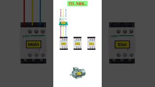 ac 3 phase motor wiring diagram #shorts #short #viral