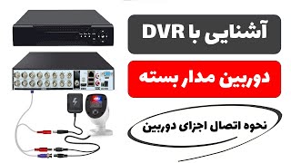 آموزش دوربین مدار بسته - جلسه 5: آشنایی با DVR دوربین های مدار بسته