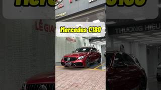 Tầm tiền hơn 800 Triệu có xe Mercedes C180 2019 màu Đỏ đi lướt 19.000km. #namlexus #c180