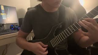 Metal Guitarist tries Jazz Fusion shred improv