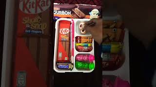 Filling Platter with Chocolates #youtubeshorts  #satisfying  #trendingnow  #ytviral