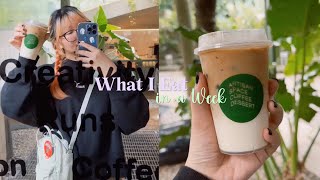 🍳 WHAT I EAT IN A WEEK #04 - Lots of Cafe Hopping, Coffee, and Asian Food 🧃 | Indonesia