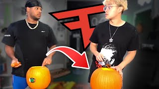 Fanum and Jason Carving Pumpkins HALLOWEEN SPECIAL I Fanum Everything