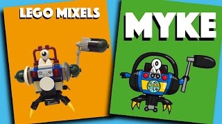 LEGO Mixels Myke  - series 9  - Stop Motion Build