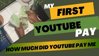 HOW MUCH YOUTUBE PAID ME | My FIRST YouTube Paycheck | First 3 months of being monetized 1500 subs