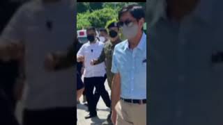 President Marcos Visit a Day after Magnitude 7 In Abra #shorts #pbbm #bongbongmarcos #earthquake