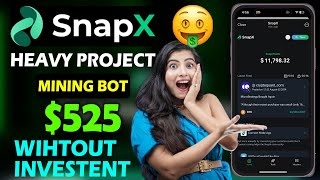 SnapX Airdrop - SnapX Bot - SnapX Airdrop Withdraw - How to Use Snapx - SnapX Real or Fake - SnapX