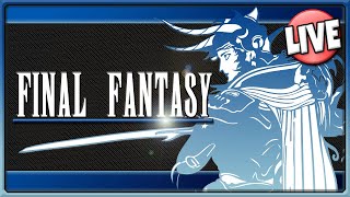 GOING IN BLIND! - Final Fantasy Origins - FF1 - Blind Playthrough - LIVE STREAM