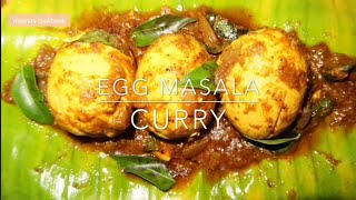 Easy Egg Masala Curry | Bachelor's Egg Curry Recipe | Muttai Masala