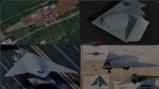 Mockup Of Chinese Stealth Drone Appears On Full-Size Aircraft Carrier Test Rig _News Military Update