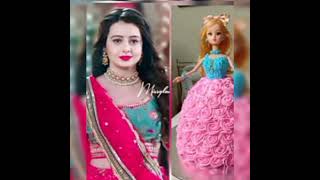 Mahuya ❤️ same dress 🆚 matching doll 🪆#trending #dangaltv #newvideo #shorts