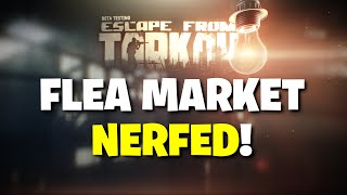 Escape From Tarkov PVE - They NERFED The Flea Market? NEW Flea Market LIMITS!