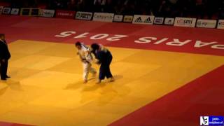 Judo 2015 Grand Slam Paris: Ceric (BIH) - Yu (CHN) [+78kg] bronze