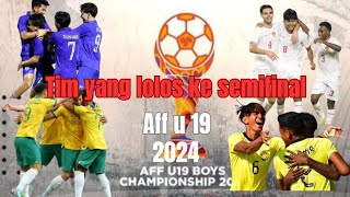 mereka melenggang ke semifinal aff u 19#football #sepakbola #affu192024#timnasindonesia