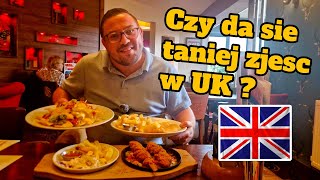 Obiad za jedyne £6 w UK! Najtansza restauracja w UK ?