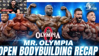 2024 MR OLYMPIA RECAP BY TYLOR MANIAN