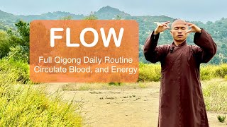 FLOW | Full Qigong Daily Routine to CIRCULATE BLOOD and ENERGY