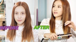 懵口懵面開叉頭變Sharp醒Makeup/Hair Routine