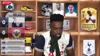 EXPRESSIONS OOZING RANT | MELTDOWN | Tottenham vs Brentford 3-1 | 2024 Premier League #shorts #short