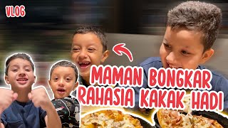 Sambil Makan Pizza, Abdurrachman Bongkar Rahasia kakak Hadi!