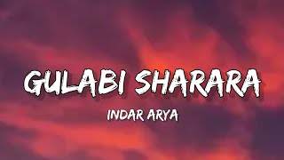 Inder Arya - Gulabi Sharara (Lyrics) | Lyrical Bam Hindi