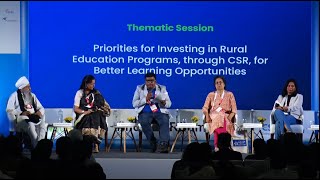 Priorities for Investing in Rural Education Programs, through CSR, for Better Learning Opportunities