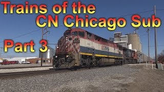 Trains of the CN Chicago Sub Part 3