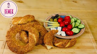 Çıtır Çıtır Simit Tarifi! Evde Kolay Simit Yapımı| Crispy Turkish Bagel Recipe: Step-by-Step Guide