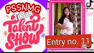 PSSNMG tiktok talent show entry no. 11 Christine Joy Tapang