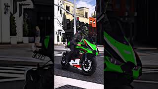 ZX10R Wheelie 😈 1000CC || GTA 5 ZX10R Wheelie || ZX10R attitude Shorts | #gta5 #trending #shorts #yt