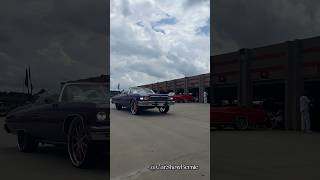 LSX Swap ‘75 Caprice ‘vert on MTW wheels arriving at the 2024 King of the South Show #donk