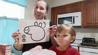 Peppa Pig Cake FAIL! - Kitchen Adventures