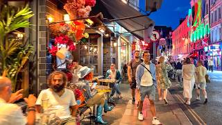 London Walk at Dusk: A Summer Evening Stroll in the West End · 4K HDR