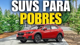 Las SUVS mas BARATAS y BUENAS para COMPRAR en 2025