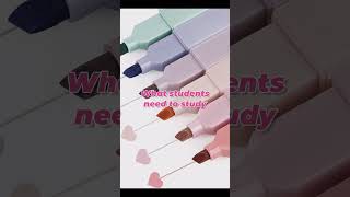 Aesthetic study supplies#aesthetic #student#stationery #study#shorts