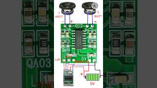 pam8403 amplifier with blutooth#short