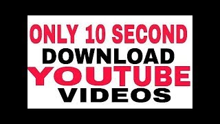 How to download a YouTube video free  in 10 seconds | No software required | keepvid.com