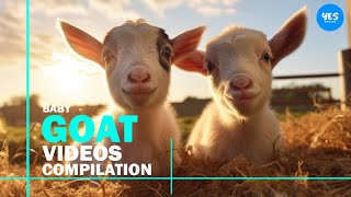 Cutest Baby Goats Videos Compilation | Yes Everthing