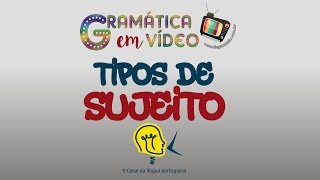 Aula - tipos de sujeito