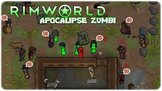 O COMEÇO DO APOCALIPSE ZUMBI! 🧠 - RimWorld Zumbi #1