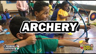 Mini-Archery Lessons for Primary School children aged 4-12yrs