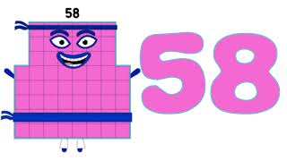 This is Numberblock 58