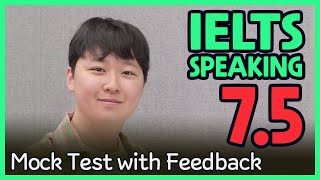 IELTS Speaking Band 7.5 Mock Test with Feedback