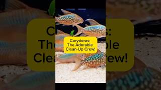 Corydoras: The Adorable Clean-Up Crew! AquaVerse #corydoras #aquascape #shorts